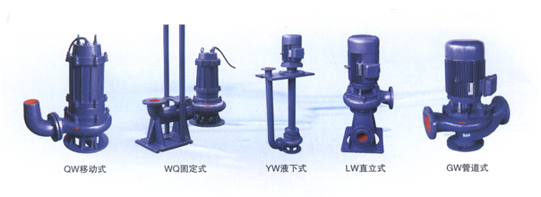 QW(WQ)无堵塞潜水排污泵